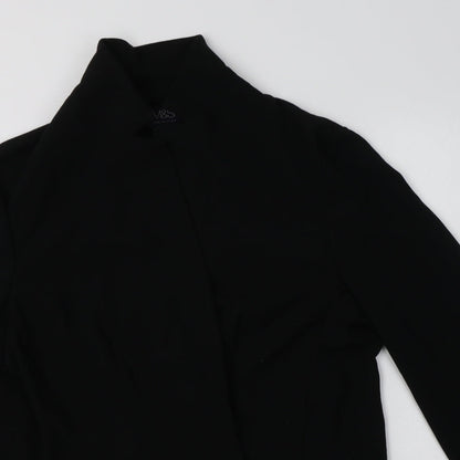 Womens UK Size 14 M&S Black Jacket