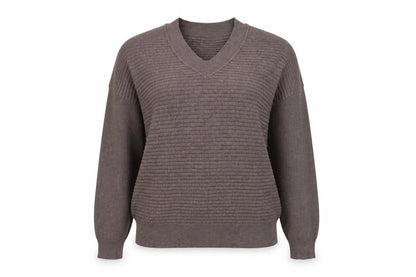 Womens UK Size 12 F&F Grey Pullover Jumper