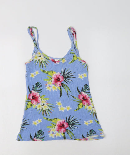 Womens UK Size 6 Peacocs Blue Camisole Tank
