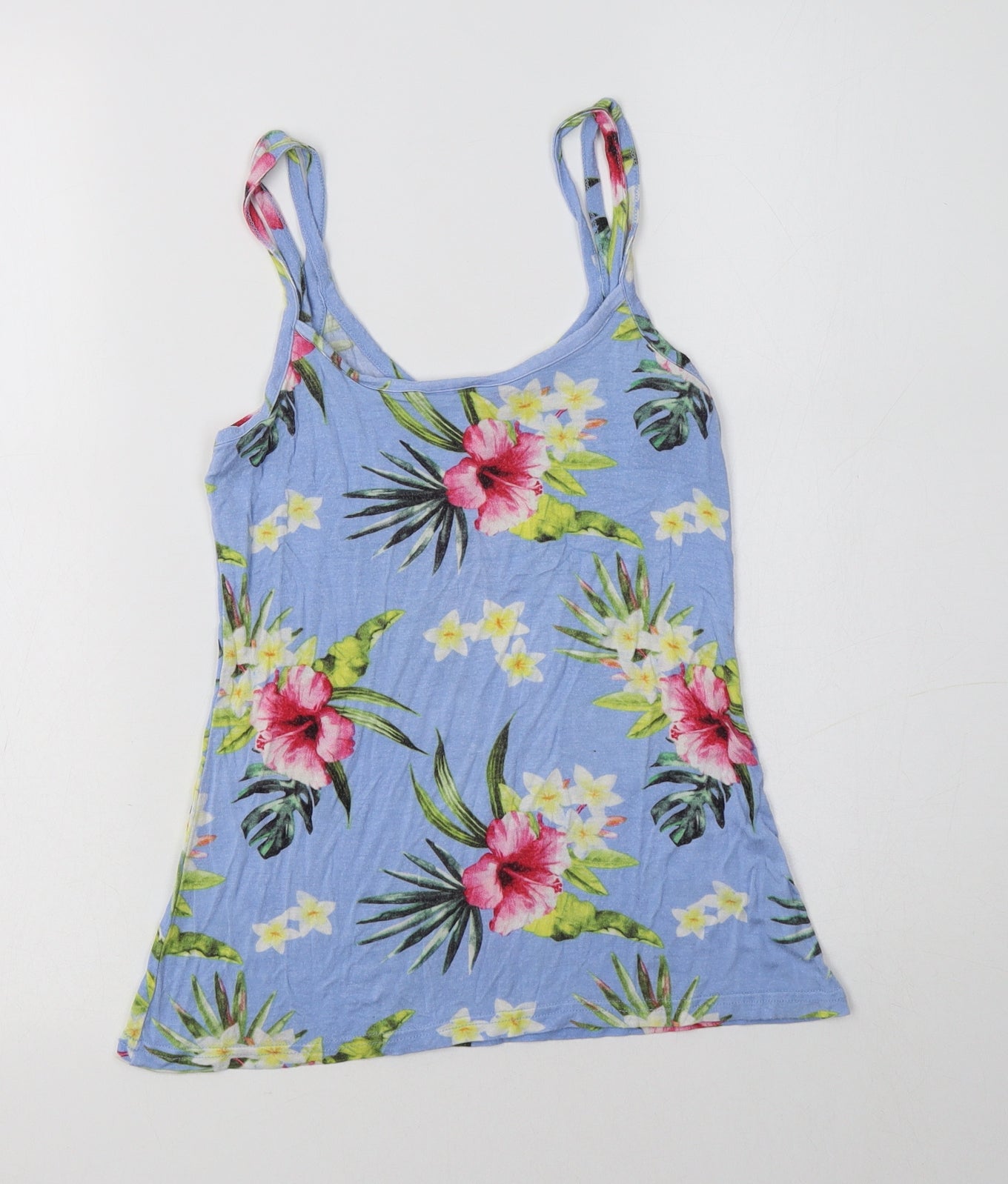Womens UK Size 6 Peacocs Blue Camisole Tank