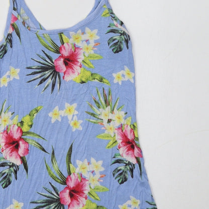 Womens UK Size 6 Peacocs Blue Camisole Tank
