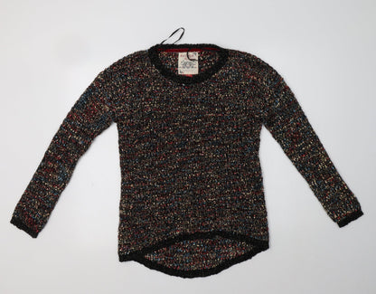 Womens UK Size 10 Matalan Multicoloured Pullover Jumper