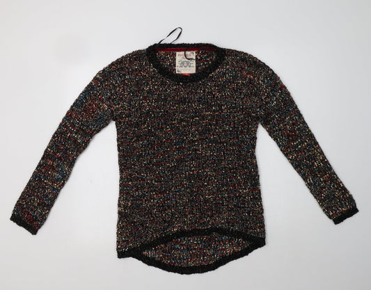 Womens UK Size 10 Matalan Multicoloured Pullover Jumper