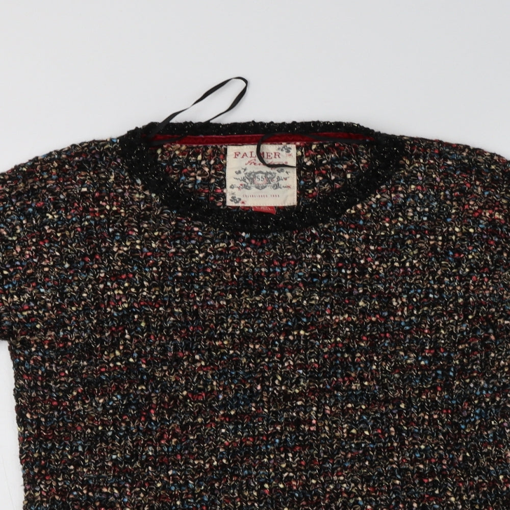 Womens UK Size 10 Matalan Multicoloured Pullover Jumper