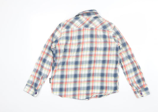 Mens UK Size M d'shea Blue  Button-Up Long Sleeve Casual Shirt
