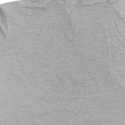 Pierre Cardin Mens Grey  Cotton  Polo Size M Collared