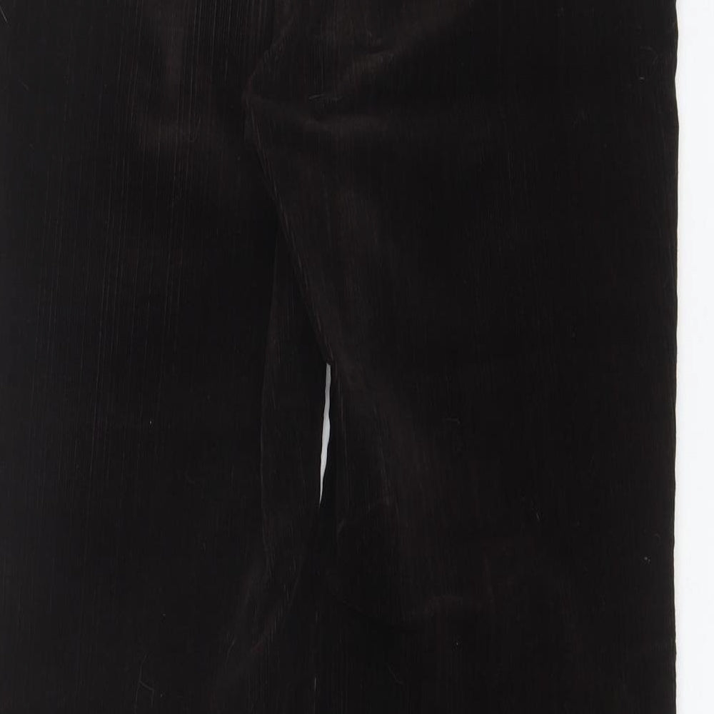 Principeles Womens Brown  Cotton Trousers  Size 14 L32 in Regular