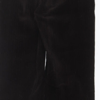 Principeles Womens Brown  Cotton Trousers  Size 14 L32 in Regular