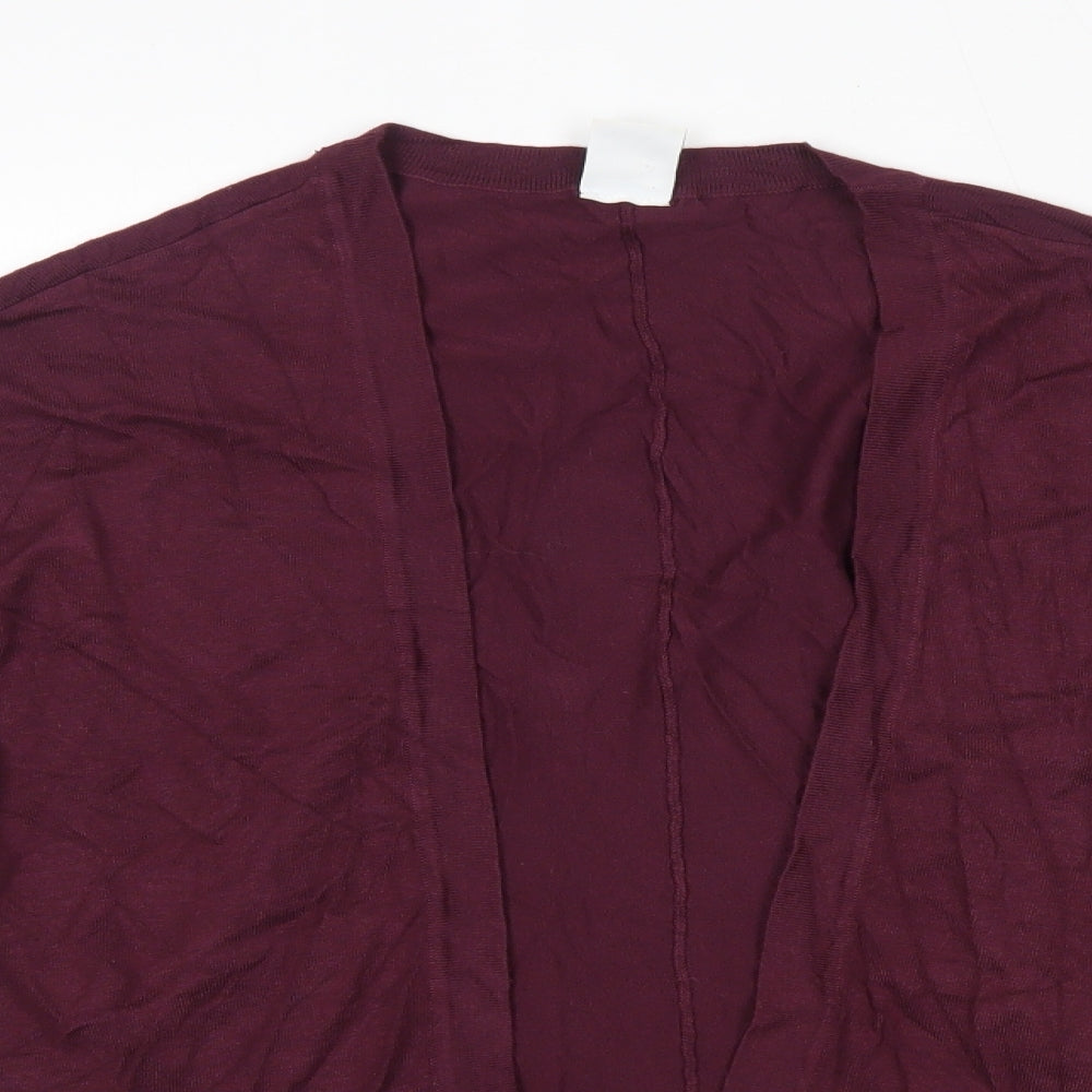 Womens UK Size XS VERO MODA Purple Cardigan Jumper