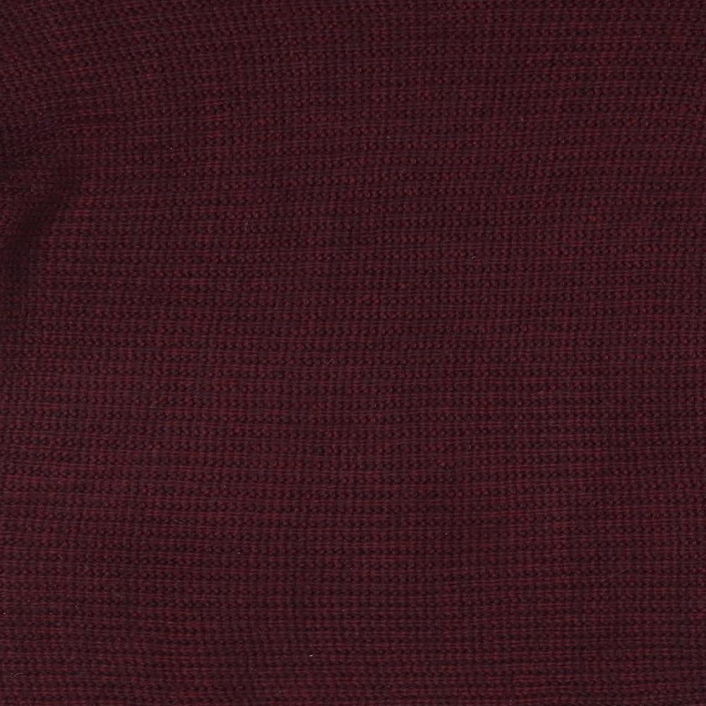 Primark Womens Purple Round Neck  Acrylic Pullover Jumper Size 14