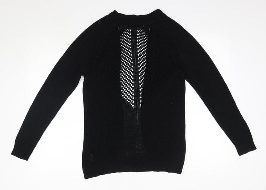 Womens UK Size 6 Select Black Cardigan Jumper