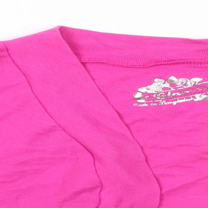 Womens UK Size 16 Glamorosa Pink Shrug Jumper