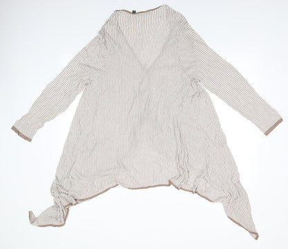 Womens UK Size 18 James Lakeland Beige Cardigan Jumper