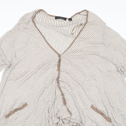 Womens UK Size 18 James Lakeland Beige Cardigan Jumper