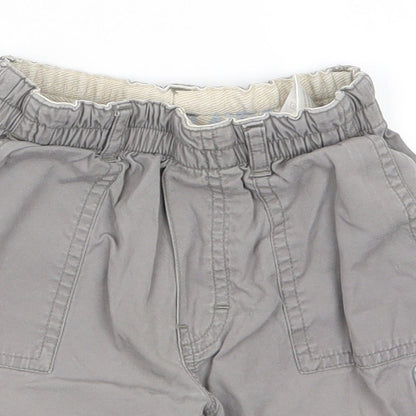 Timberland Boys Grey  Cotton Cargo Trousers Size 12 Months