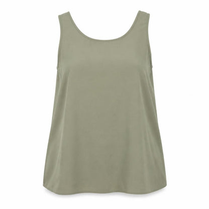 Womens UK Size 10 Atmosphere Green Basic Blouse
