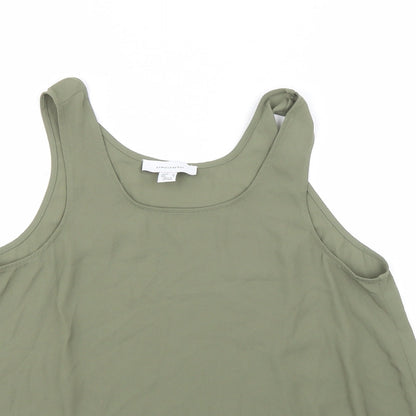 Womens UK Size 10 Atmosphere Green Basic Blouse