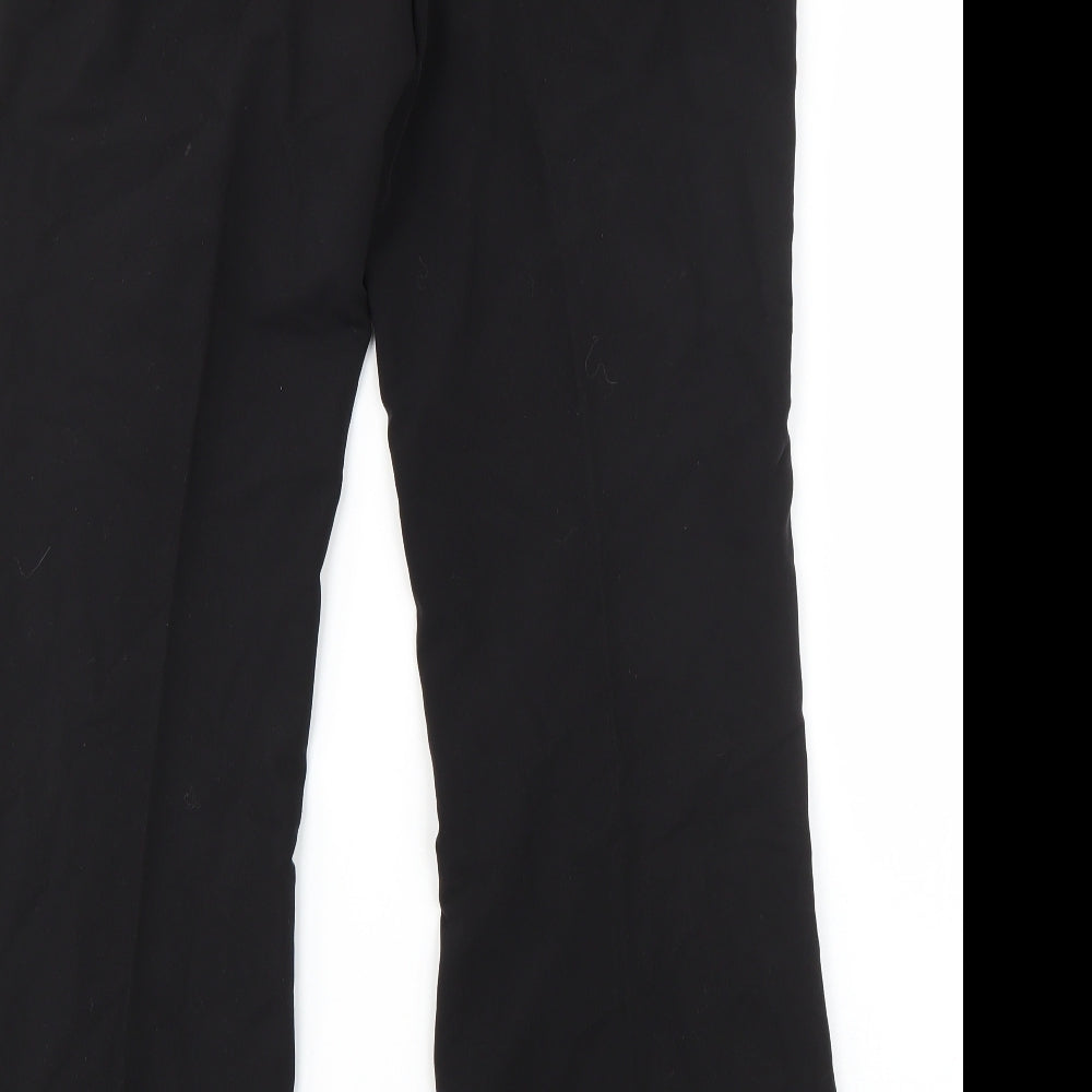 Womens UK Size 10 Dorothy Perkins Regular Fit Dress Pants Black Trousers