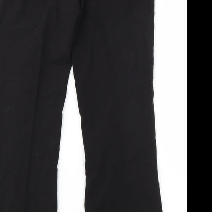 Womens UK Size 10 Dorothy Perkins Regular Fit Dress Pants Black Trousers