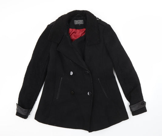 New Look Womens Black   Jacket Coat Size 10