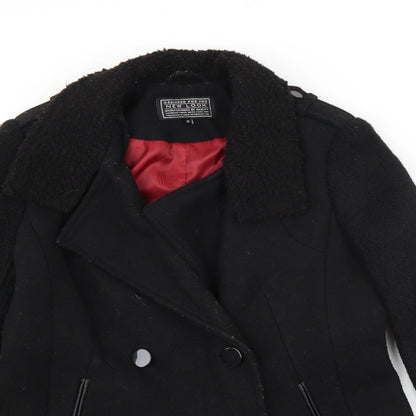 New Look Womens Black   Jacket Coat Size 10