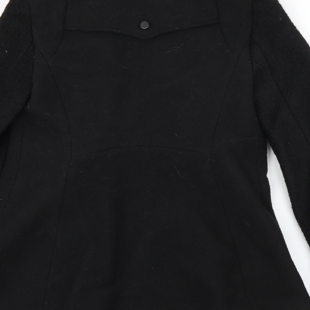 New Look Womens Black   Jacket Coat Size 10