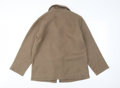 Womens UK Size M Anne De Lancay Brown Jacket