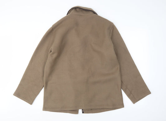 Womens UK Size M Anne De Lancay Brown Jacket