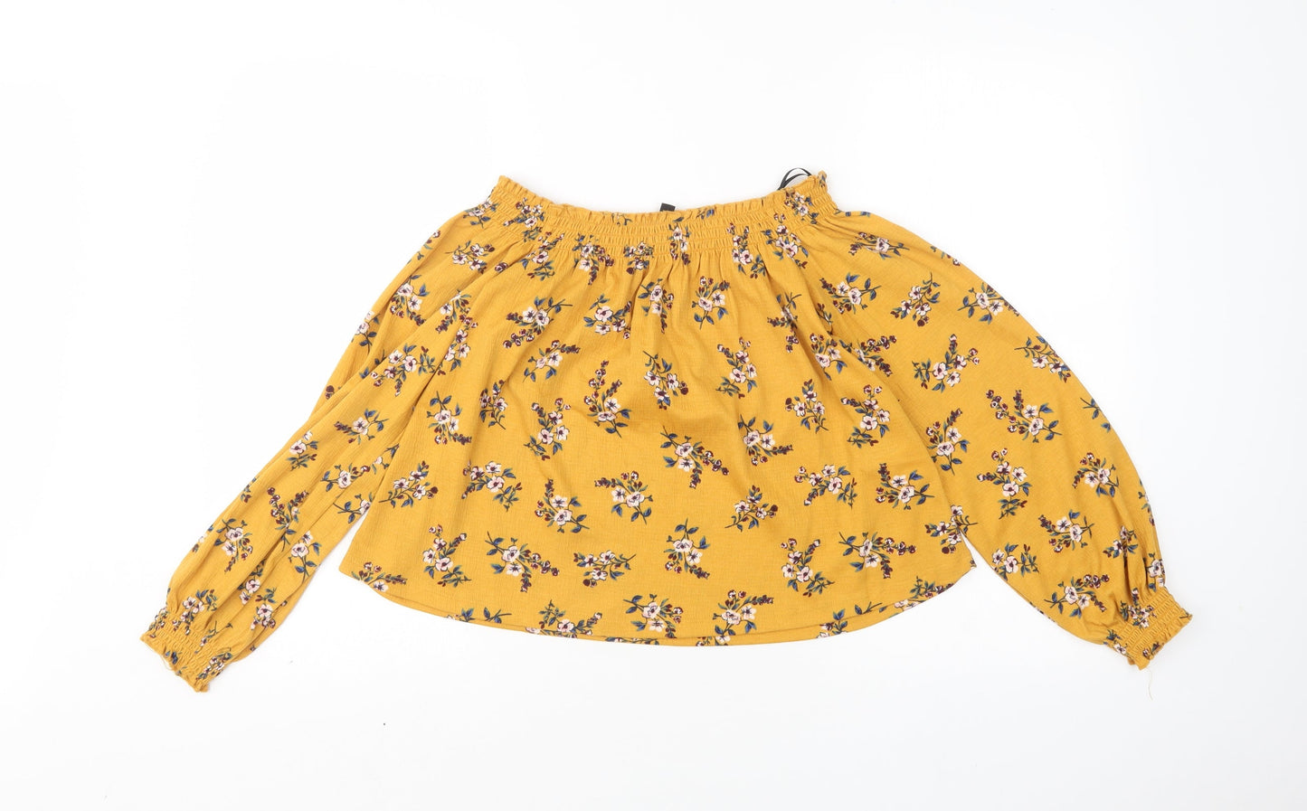 Womens UK Size S H&M Multicoloured Basic Blouse