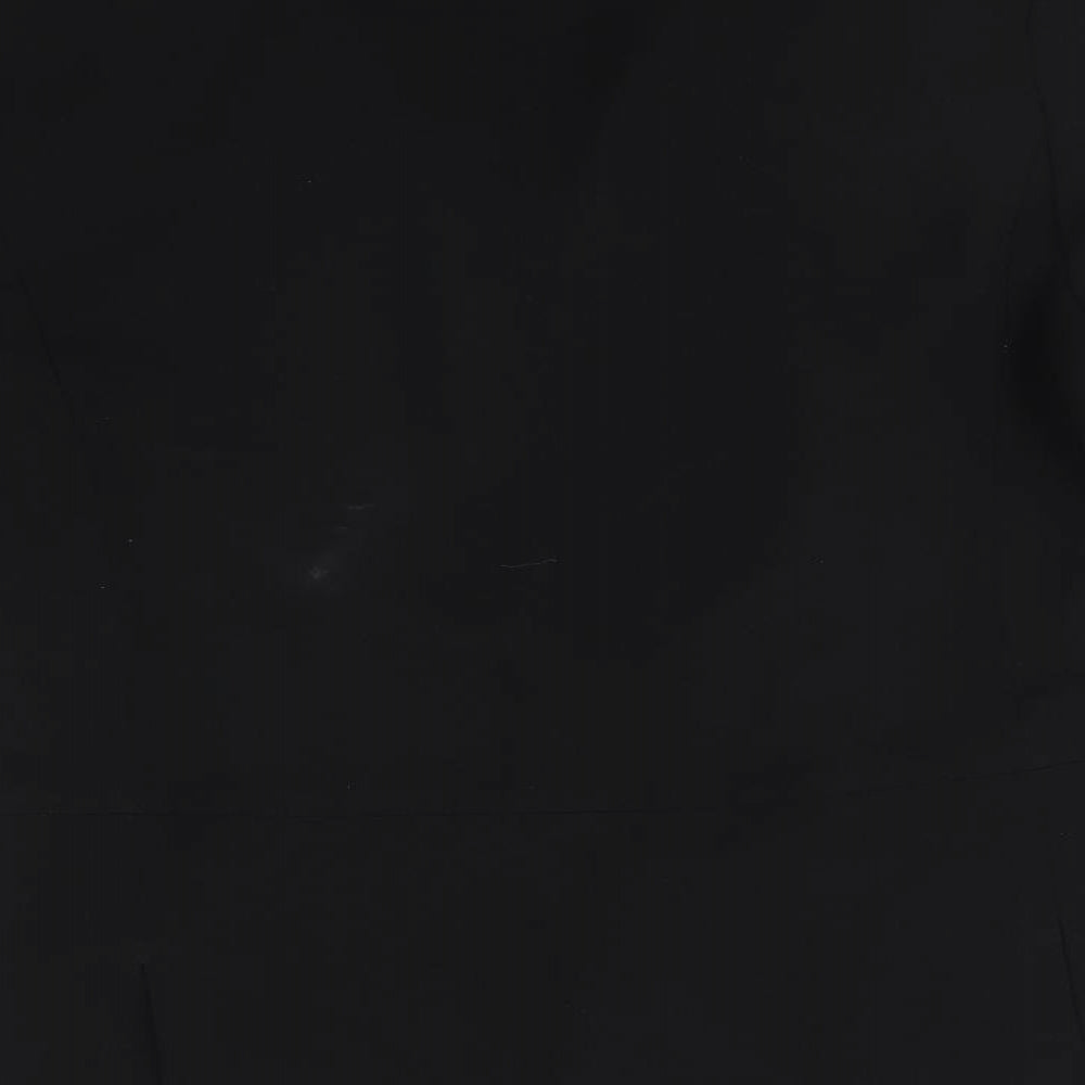 New Look Womens Black  Polyester Jacket Suit Jacket Size 12