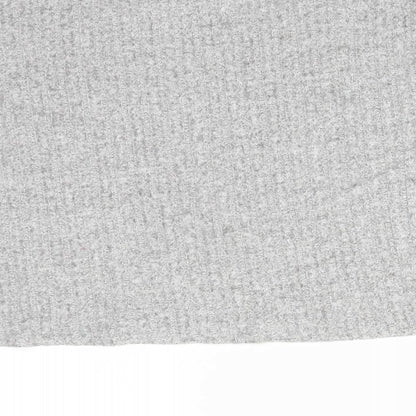 Womens UK Size L Pull&Bear Grey Basic T-Shirt