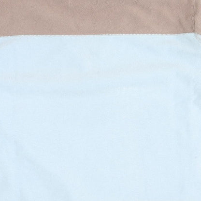 Active Womens Multicoloured High Neck  Polyester Pullover Jumper Size 14