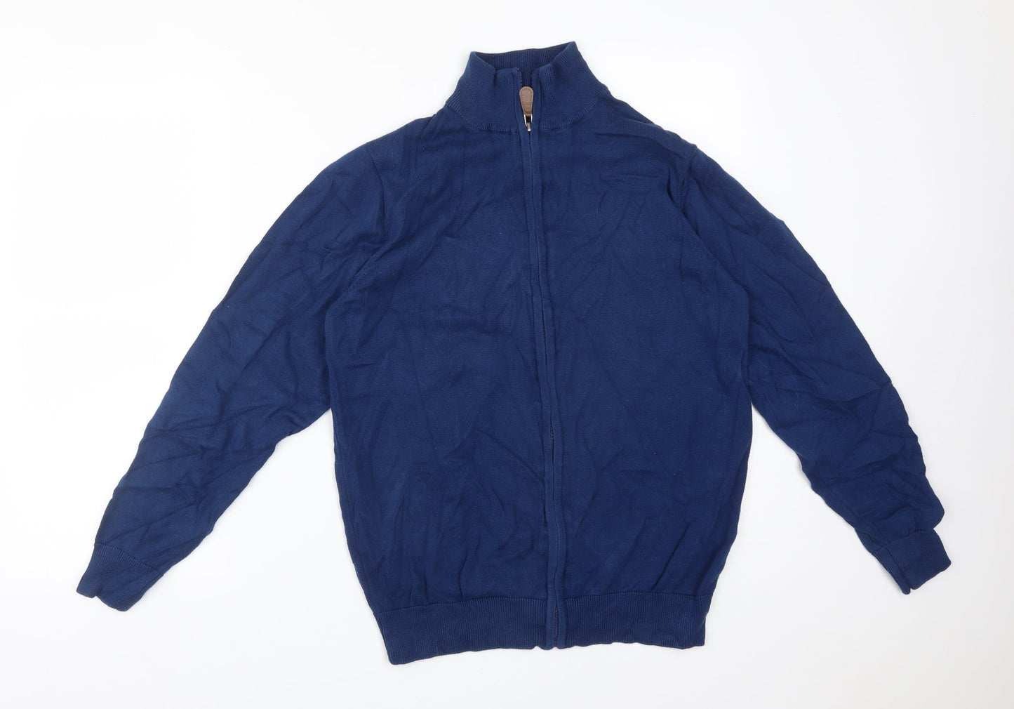 Mens UK Size M Cotton Traders Blue Jacket