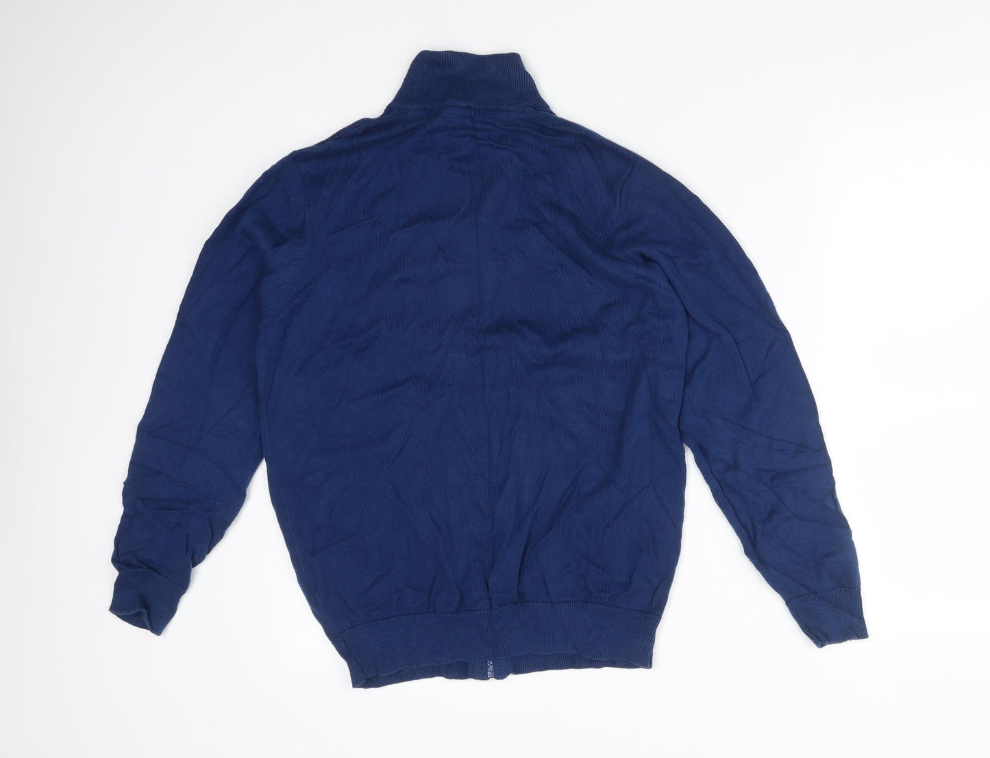 Mens UK Size M Cotton Traders Blue Jacket