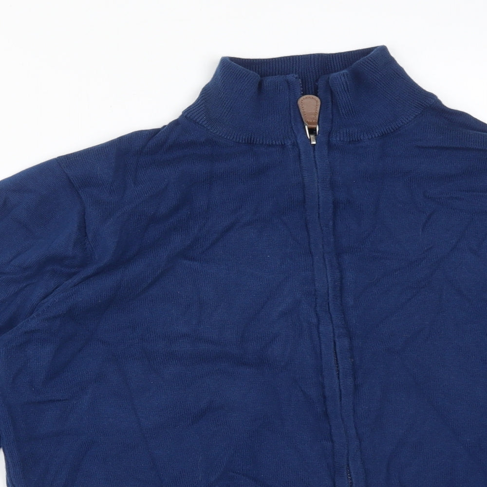 Mens UK Size M Cotton Traders Blue Jacket