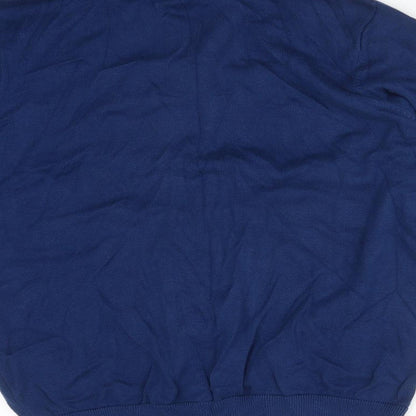 Mens UK Size M Cotton Traders Blue Jacket
