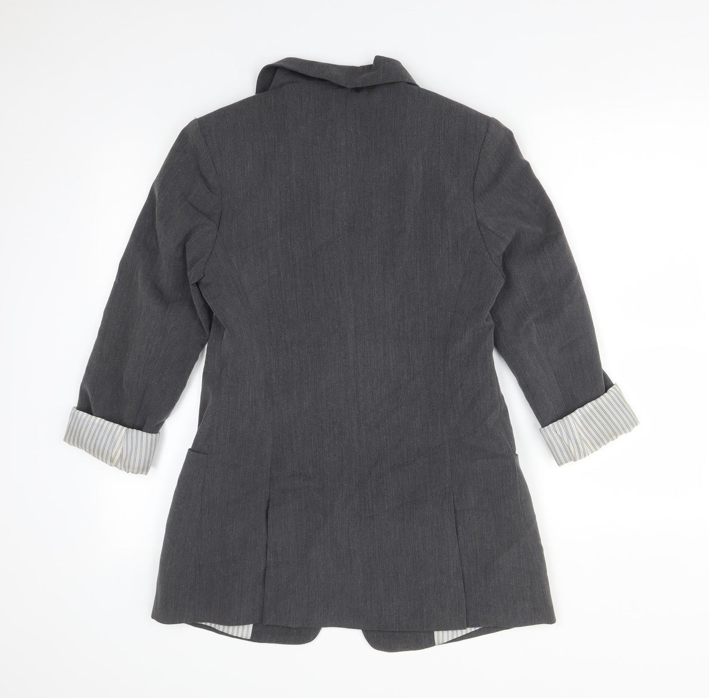 Womens UK Size 10 Internacionale Regular Grey Suit Jacket