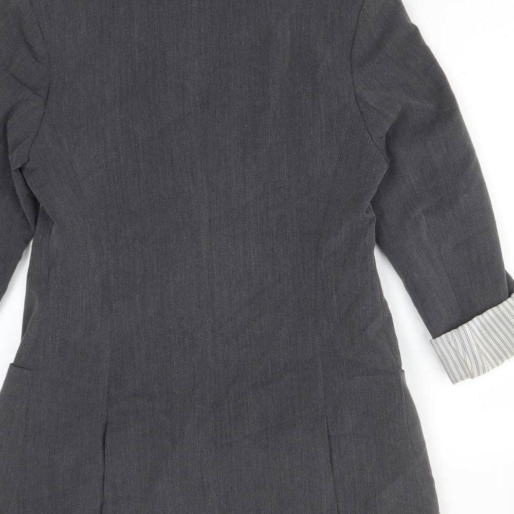 Womens UK Size 10 Internacionale Regular Grey Suit Jacket