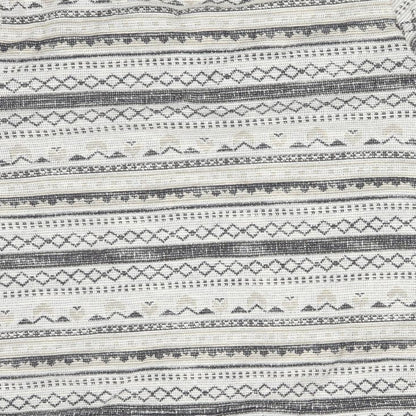 F&F Womens Multicoloured Round Neck Fair Isle Cotton Cardigan Jumper Size 10