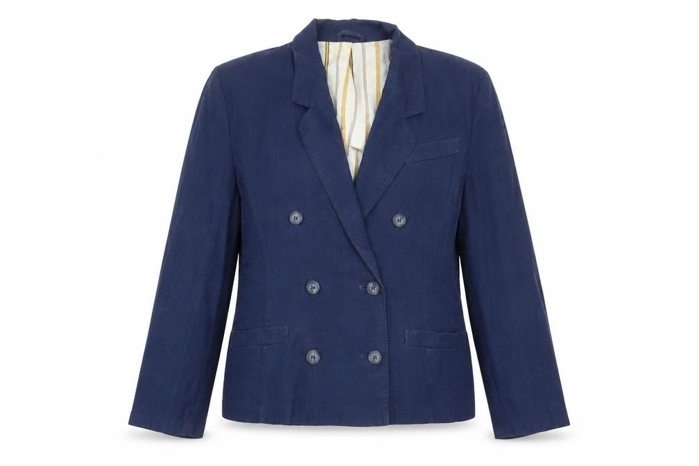 Womens UK Size 14 ST MICHAEL Regular Blue Suit Jacket