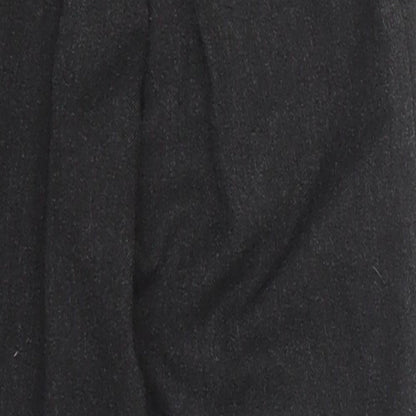 Preworn Boys Grey  Polyester Dress Pants Trousers Size 3-4 Years  Regular