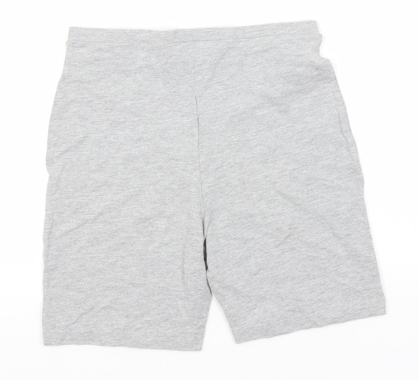 Primark Womens Grey  Cotton Sweat Shorts Size 6  Regular