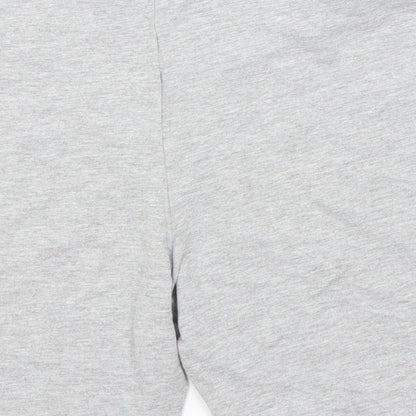 Primark Womens Grey  Cotton Sweat Shorts Size 6  Regular