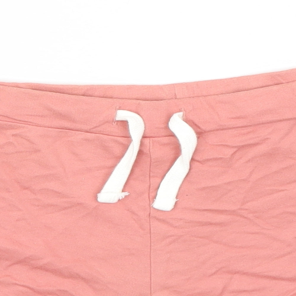 Divided Womens Red  Cotton Sweat Shorts Size XS  Regular