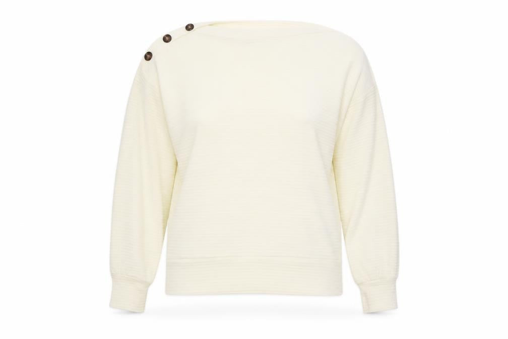 Womens UK Size M H&M Ivory Pullover Jumper