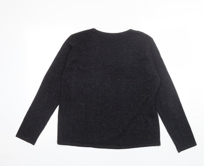 Womens UK Size M BM Black Pullover Jumper