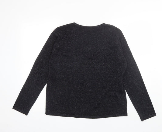 Womens UK Size M BM Black Pullover Jumper