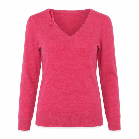 Womens UK Size 14 E-vie Pink Pullover Jumper
