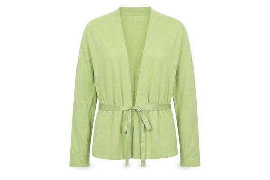 Womens UK Size L B&W Green Cardigan Jumper