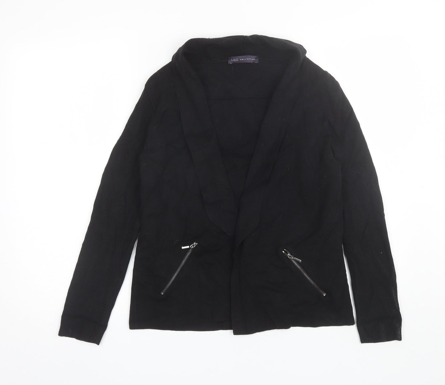 Womens UK Size 12 Marks and Spencer Black Jacket
